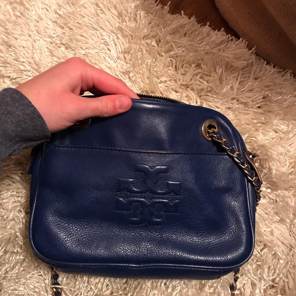 Royal Blue TB crossbody purse